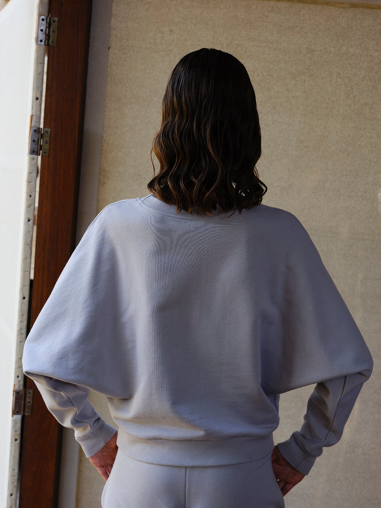 Women’s Cropped True Grey Sweatshirt